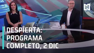 Despierta I Programa Completo 2 de Diciembre 2020