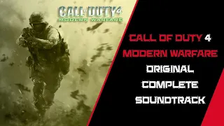Call of Duty 4 Modern Warfare Original Complete Soundtrack (Call of Duty 4 OST)