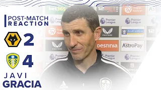 “ALL CREDIT TO MY PLAYERS” | JAVI GRACIA REACTION | WOLVES 2-4 LEEDS UNITED | PREMIER LEAGUE