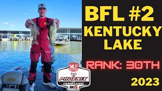 MLF BASS FISHING LEAGUE #2 // KENTUCKY LAKE // 2023 PRO