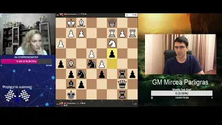 WGM Мария Фоминых vs GM Мирча-Эмилиан Пэрлиграс // Titled Tuesday 13.10.2020