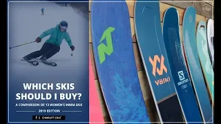 2019 Women's 90 mm All Mountain Ski Comparison