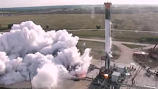 Falcon 9 landed booster test