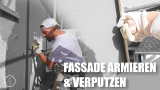 Fassade richtig armieren & verputzen mit Gewebe - Fassade renovieren | kreativtobi