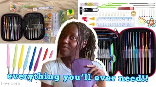Crochet tools for beginners: Everything you need to start crocheting & how to use them!🧶 |Lovedera