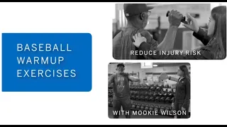 Baseball Warmup Exercises to Prevent Rotator Cuff and Shoulder Injuries (HSS/@mets)