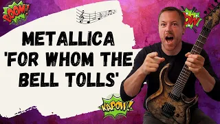 Metallica For Whom The Bell Tolls Guitar Lesson + Tutorial