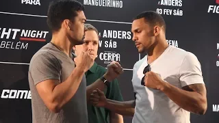 UFC Belem: Lyoto Machida vs. Eyrk Anders Media Day Staredown  - MMA Fighting