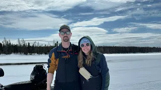 Last Ice fishing trip of the season.