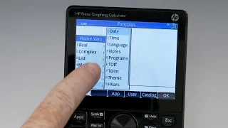 HP Prime Calculator Screen Dimming