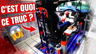 Je visite le SETUP SIM RACING d'un abonné (il imprime tout en 3D)