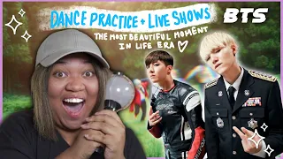 BTS - Intro, Hold Me Tight, & Dope Behind The Scenes Shooting and Live Performances (REACTION)