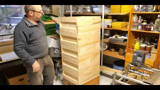 Bienenbeuten, Rähmchen selber bauen/Улья и рамки своими руками/Build beehives, frames yourself /