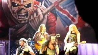 Iron Maiden , Tampa Fl. 4/17/11,  The Trooper