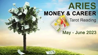 ARIES MONEY & CAREER TAROT READING "BLOSSOMING ABUNDANCE AFTER AN ENDING ARIES" May to June 2023