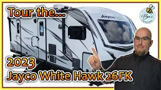 Exploring the 2023 Jayco White Hawk 26FK Front Kitchen: The Perfect Travel Trailer for Couples