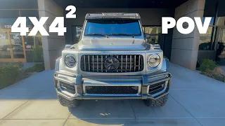 2023 G63 AMG 4x4 Squared POV DRIVE Review! *Worth $500k?!*