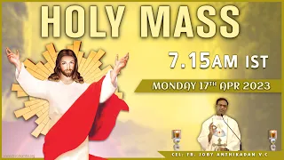 (LIVE) Monday Mass | Fr Joby Anthikadan VC  | 17 Apr 2023 | Divine Colombo