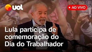 🔴 AO VIVO: Lula participa de comemoração do 1º de Maio no estádio do Corinthians em Itaquera