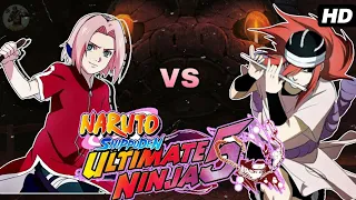 [NARUTO SHIPPUDEN ULTIMATE NINJA 5] SAKURA VS TAYUYA!!