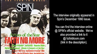 Faith No More Producer Talks Mike Patton's 1990 SPIN Magazine Masturbation Interview - Excerpt