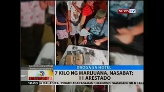 BT: 7 kilo ng marijuana, nasabay; 11 arestado