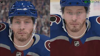 NHL 23 - Xbox Series X vs Xbox One Graphics Comparison (Next-Gen vs Last-Gen) [1080p 60FPS HD]