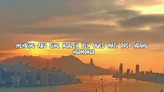 SELENDANG BIRU ( lirik lagu ) cover - farel prayoga & fila delfia