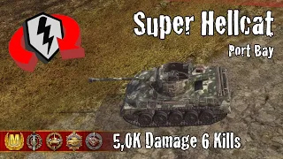 Super Hellcat  |  5,0K Damage 6 Kills  |  WoT Blitz Replays