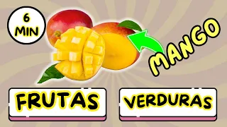 Fruits and vegetables in Spanish! Frutas y verduras en español! - Learn Spanish for Kids