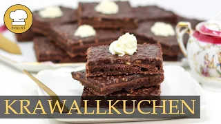 KRAWALLKUCHEN - origineller Schokokuchen vom Blech