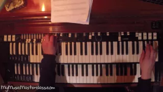 Larry Goldings - Jazz Organ Lesson 2