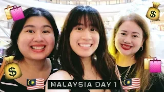 MAJOR SHOPPING + MY NEW CAMERA! | Malaysia Day 1 | Karla Aguas