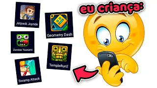 Revisitando os jogos de ANDROID que eu gostava quando era criança 😍👉📱