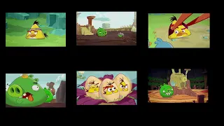 6 Angry birds toons episodes at the same time