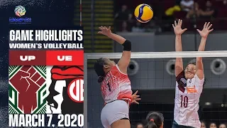 UP vs. UE - March 7, 2020  | Game Highlights | UAAP 82 WV