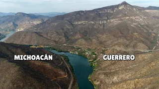 Así es el LÍMITE entre MICHOACÁN y GUERRERO!!!😱