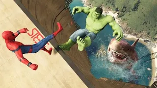 Gta 5 Spiderman Ragdolls Hulk || Gta 5 Gameplay || Kunalify