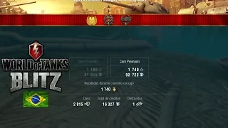 World of Tanks Blitz - T6 Dracula - Mastery - NEW Premium - Game Play (2818 Damage - 1 Kills)