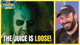 BEETLEJUICE BEETLEJUICE TRAILER REACTION | Double Toasted Bites