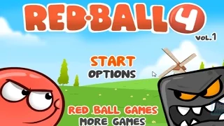 Red Ball 4 Gameplay Video "Walkthrough" (1-15 Level)