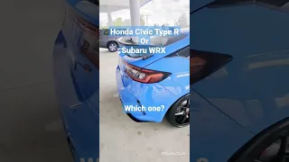 Honda Civic Type R vs Subaru WRX