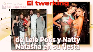 Natty Natasha da una gran fiesta para celebrar el lanzamiento de su reality Show y su vino rosado