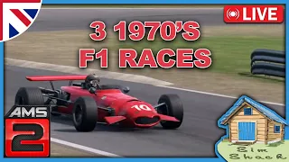 3 Historic F1 Races on Automobilista 2   |   Live from the Sim Shack