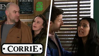 Coronation Street - Alya And Tim Argue Over Geoff And Yasmeen’s Relationship