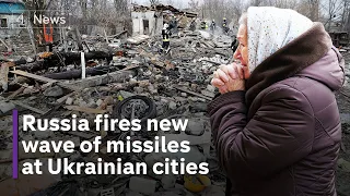 Ukraine war: Russia launches more than 120 missiles in latest attack