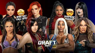 WWE Draft 2024: Surprise Picks, NXT Call Ups, and Predictions