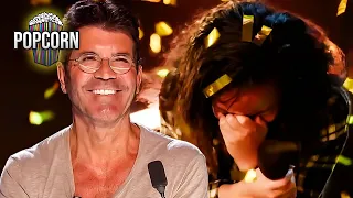 12 Year Old Singer STUNS Simon Cowell and The Crowd!