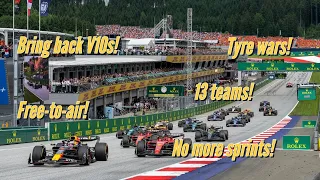 How I Would FIX Formula 1: My Manifesto