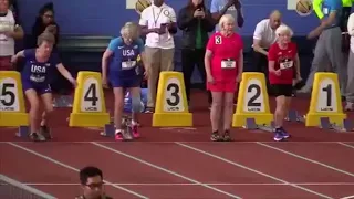 100-year-old and 102-year-old runners break world records